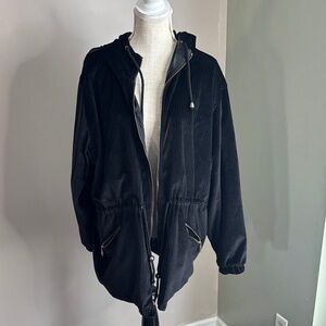 90s Current Seen black and Copper Reversible Coat Size XL
